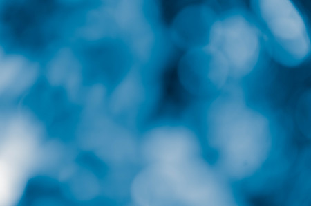 blue bokeh abstract light backgroundの写真素材
