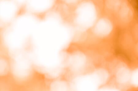 abstract background orange bokehの写真素材
