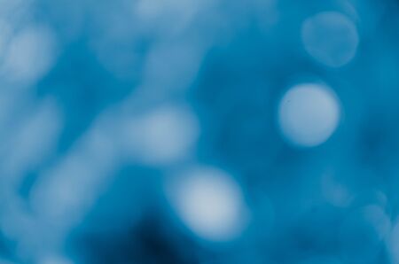 blue bokeh abstract light backgroundの写真素材