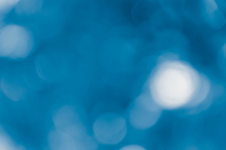 blue bokeh abstract light backgroundの写真素材
