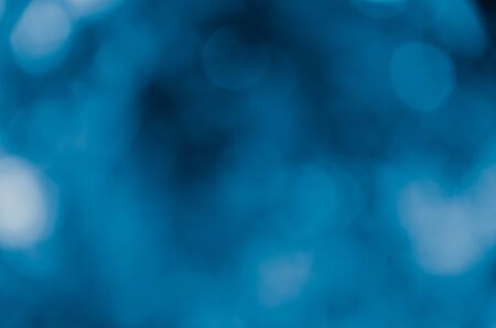 blue bokeh abstract light backgroundの写真素材