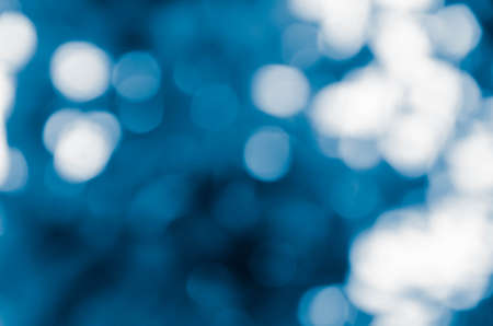blue bokeh abstract light backgroundの写真素材