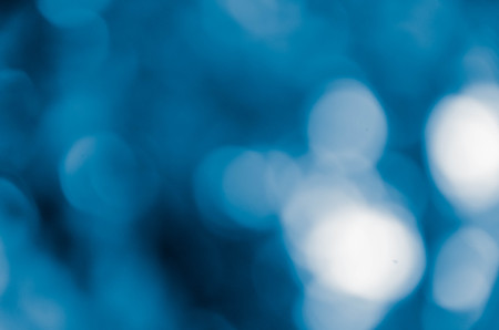 blue bokeh abstract light backgroundの写真素材