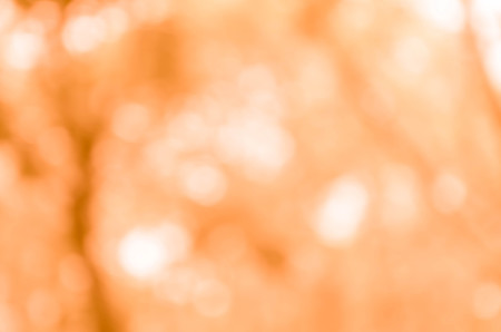 Orange bokeh abstract light backgroundの写真素材