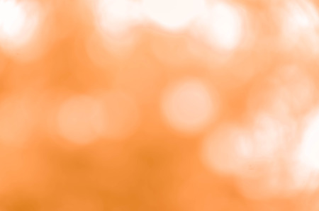 Abstract orange light bokehの写真素材