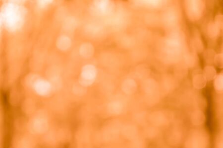 abstract background orange bokehの写真素材