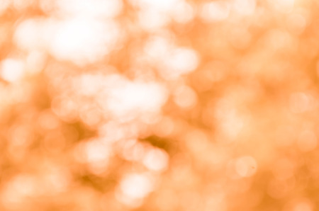 Orange bokeh from naturalの写真素材