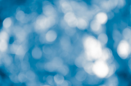 blue bokeh abstract light backgroundの写真素材