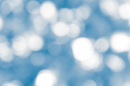 blue bokeh abstract light backgroundの写真素材