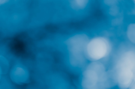 blue bokeh abstract light backgroundの写真素材