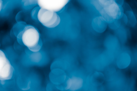 blue bokeh abstract light backgroundの写真素材
