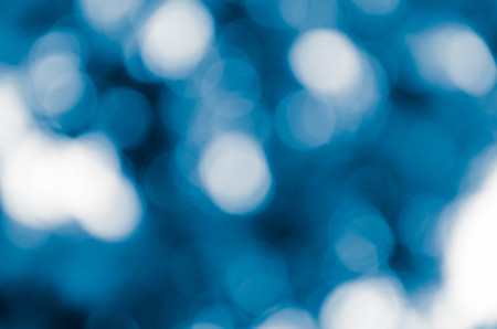 blue bokeh abstract light backgroundの写真素材