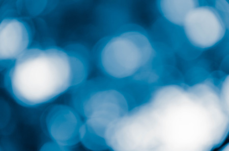 blue bokeh abstract light backgroundの写真素材