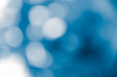 blue bokeh abstract light backgroundの写真素材