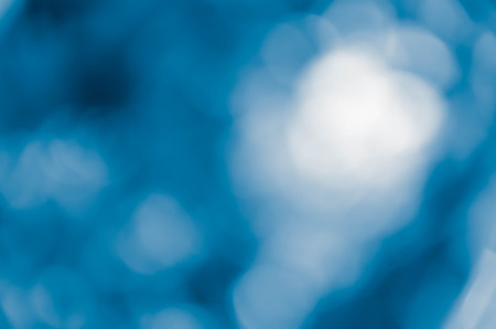 blue bokeh abstract light backgroundの写真素材