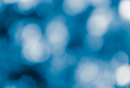 blue bokeh abstract light backgroundの写真素材