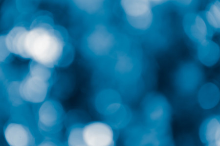 blue bokeh abstract light backgroundの写真素材