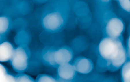 Blurred Lights on blue backgroundの写真素材