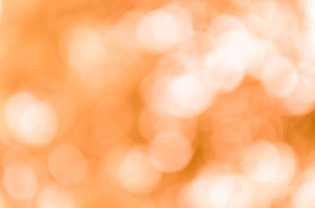 Abstract orange bokeh backgroundの写真素材