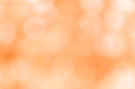 Abstract orange light bokehの写真素材