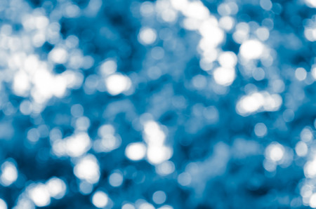 blue bokeh abstract light backgroundの写真素材