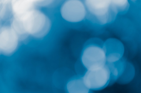Blurred Lights on blue backgroundの写真素材
