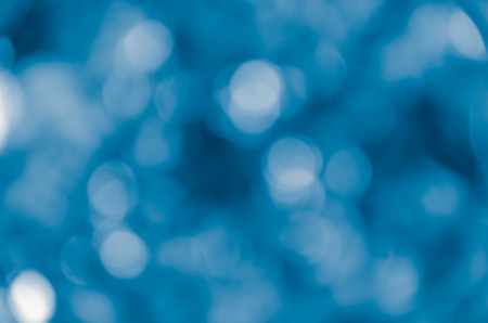 blue bokeh abstract light backgroundの写真素材