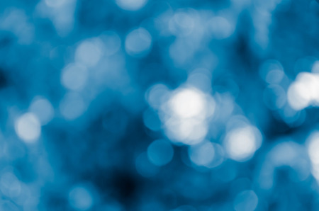 blue bokeh abstract light backgroundの写真素材