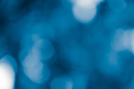 blue bokeh abstract light backgroundの写真素材