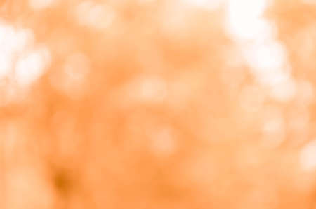 Abstract orange bokeh backgroundの写真素材
