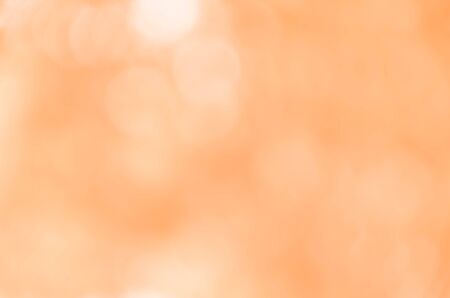 Abstract orange light bokehの写真素材