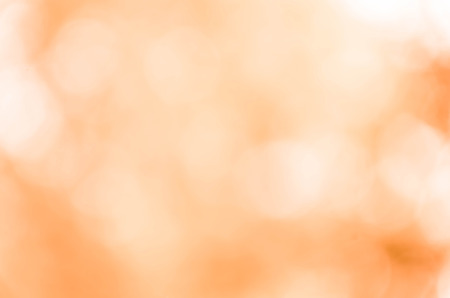 Orange bokeh abstract light backgroundの写真素材