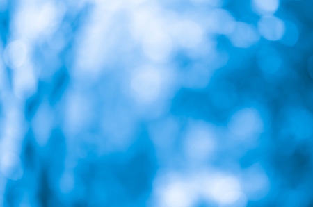 blue bokeh backgroundの写真素材