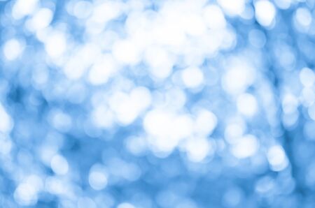 blue bokeh backgroundの写真素材
