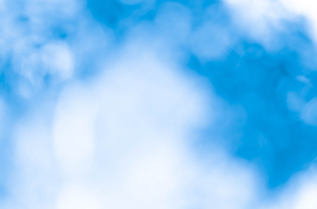 Bokeh lights On Blue Backgroundの写真素材
