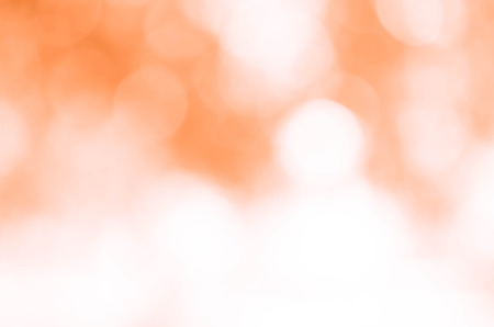 Orange bokeh background from natureの写真素材