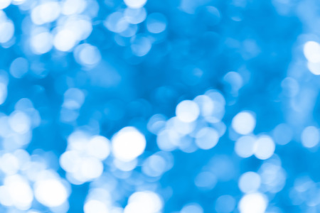 Light Blue Bokeh Backgroundの写真素材