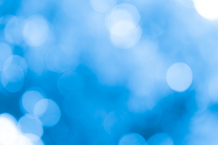 Light Blue Bokeh Backgroundの写真素材