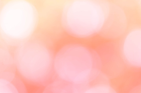 Abstract orange bokeh background