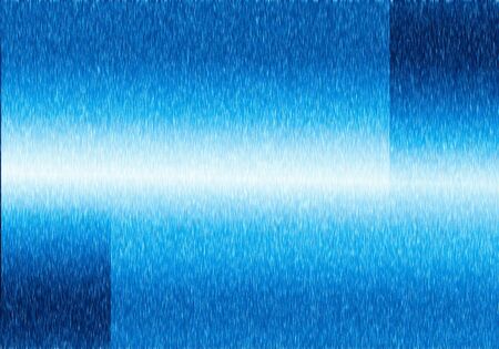 Metal blue background or texture of brushed steel plate with reflectionsの写真素材