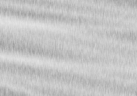 Metal background or texture of brushed steel plate with reflectionの写真素材
