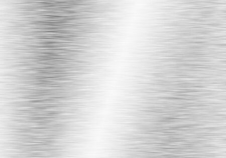 brushed steel or aluminium metal background textureの写真素材