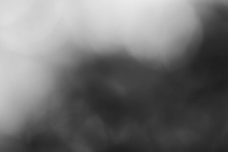 Abstract black bokeh backgroundの写真素材