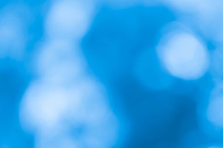 Blue Bokeh Backgroundの写真素材