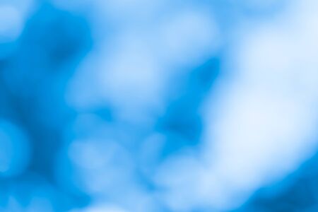 Blue Bokeh Backgroundの写真素材