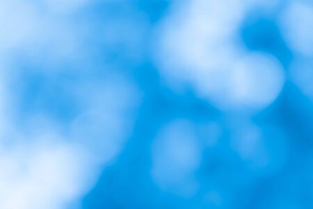 Blue Bokeh Backgroundの写真素材
