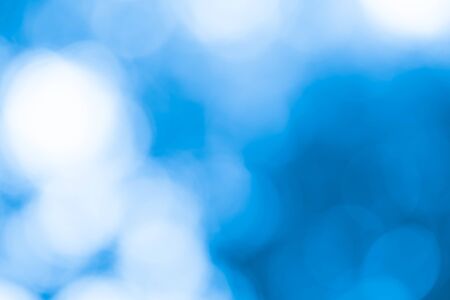 Light Blue Bokeh Backgroundの写真素材