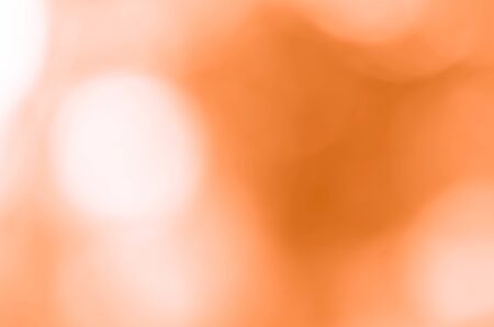 Orange bokeh background from natureの写真素材