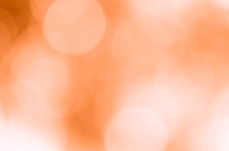 Orange bokeh background from natureの写真素材