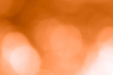 Orange bokeh background from natureの写真素材